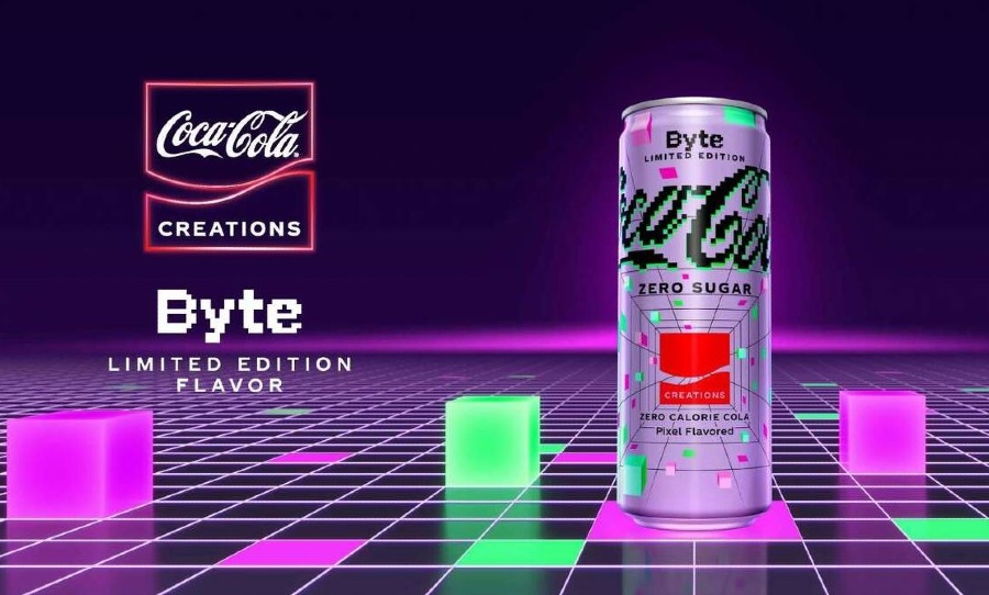 Coca-Cola Creations image of Byte can.
